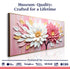 Blushing Blooms Pink Wall Art