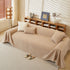 Textured Throw Blanket with 3D Dobby Weave, Minimalist Furniture Protector for Couch