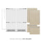 ZLINE 72" Panel Ready Built-In Bottom Freezer Refrigerator,Water Dispenser, Ice Maker, RBIT-72