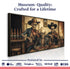 Cowboy Skeletons Western Bar Wall Art