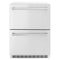 ZLINE 24" Touchstone 168 Can Outdoor-Rated Dual Refrigerator Drawer, Stainless Steel, RDSO-ST-24