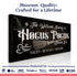 Personalized Hocus Pocus Broom Co. Wall Sign