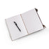 Dark Brown 7 Stones Leather Diary