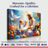 Jesus With Children Faith Wall Art IV