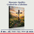 Cross and Flowers Faith Wall Art