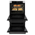 ZLINE 30"Professional True Convection Double Wall Oven, Air Fry, Self Clean, Stainless Steel, Matte Black WADZ-30-MB