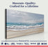 Serene Ocean Wave Coastal Wall Art VII