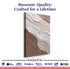 Abstract Earthy Waves Wall Art