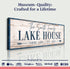 Personalized Lake House Sign V