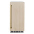 ZLINE 15" Touchstone Clear Cube Ice Maker Drain Pump Panel Ready Door Champagne Bronze Door ICCDPZ-15-CB