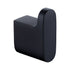 Luxurious 4-Piece Brass Matte Black Bathroom Hardware Set: Towel Bar, Towel Ring, Toilet Paper Holder, Robe Hook, and Tower Holder - Wall Mounted