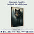 Wolf Double Exposure Wall Art V