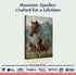 Galloping Horse Double Exposure Wall Art