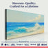 Serene Ocean Wave Coastal Wall Art XIII