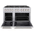 ZLINE 48" Select Dual Fuel Range Gas Cooktop Electric Convection Oven Stainless Steel HDR48