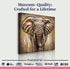 3D Elephant Wall Art