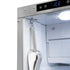 ZLINE 15" Touchstone Gourmet Ice Maker Drain Pump Stainless Steel Door Matte Black IGMDZ-ST-15-MB