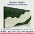Green Rivers Abstract Wall Art VII