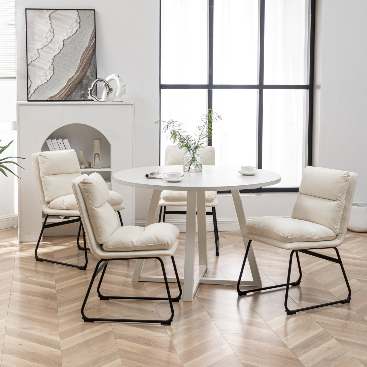 Innes 5-Piece Round Dining Set