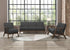 Walker Edison | Elevated Traditional Upholstered Accent Chair