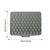 Heat-Resistant & Non-Slip Mat for Drip-Free Drying