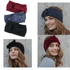 Bow Hairband in Black, Burgundy, or Gray