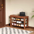Multi Functional Double Layer Shoe Stool