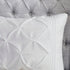 7 Piece Tufted Comforter Set White