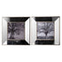 Vintage Reflective Picture Frames (Set of 2) - Silver