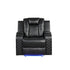 Benz - LED & Power Recliner Chair With Adjustable Headrest