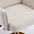 Ergonomic Mid-Back Office Chair With Gold Base