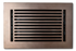 Cast Aluminum Linear Bar Vent Covers - Oil Rubbed Bronze
