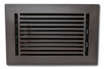 Cast Aluminum Linear Bar Vent Covers - Oxidized Bronze