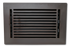 Cast Aluminum Linear Bar Vent Covers - Oxidized Bronze