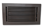 Cast Aluminum Linear Bar Vent Covers - Oxidized Bronze
