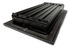 Cast Aluminum Linear Bar Vent Covers - Carbon Gray