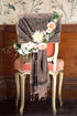 Sakkas 70" x 28" Paisley Self-Design Pashmina Shawl / Wrap / Stole