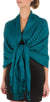 Sakkas 70" x 28" Paisley Self-Design Pashmina Shawl / Wrap / Stole