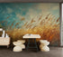 Wildgrass Wallpaper Mural. Rustic Country Farmhouse Theme. #7017