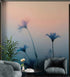 Morning Dew Misty Flower Wallpaper Mural. #7021
