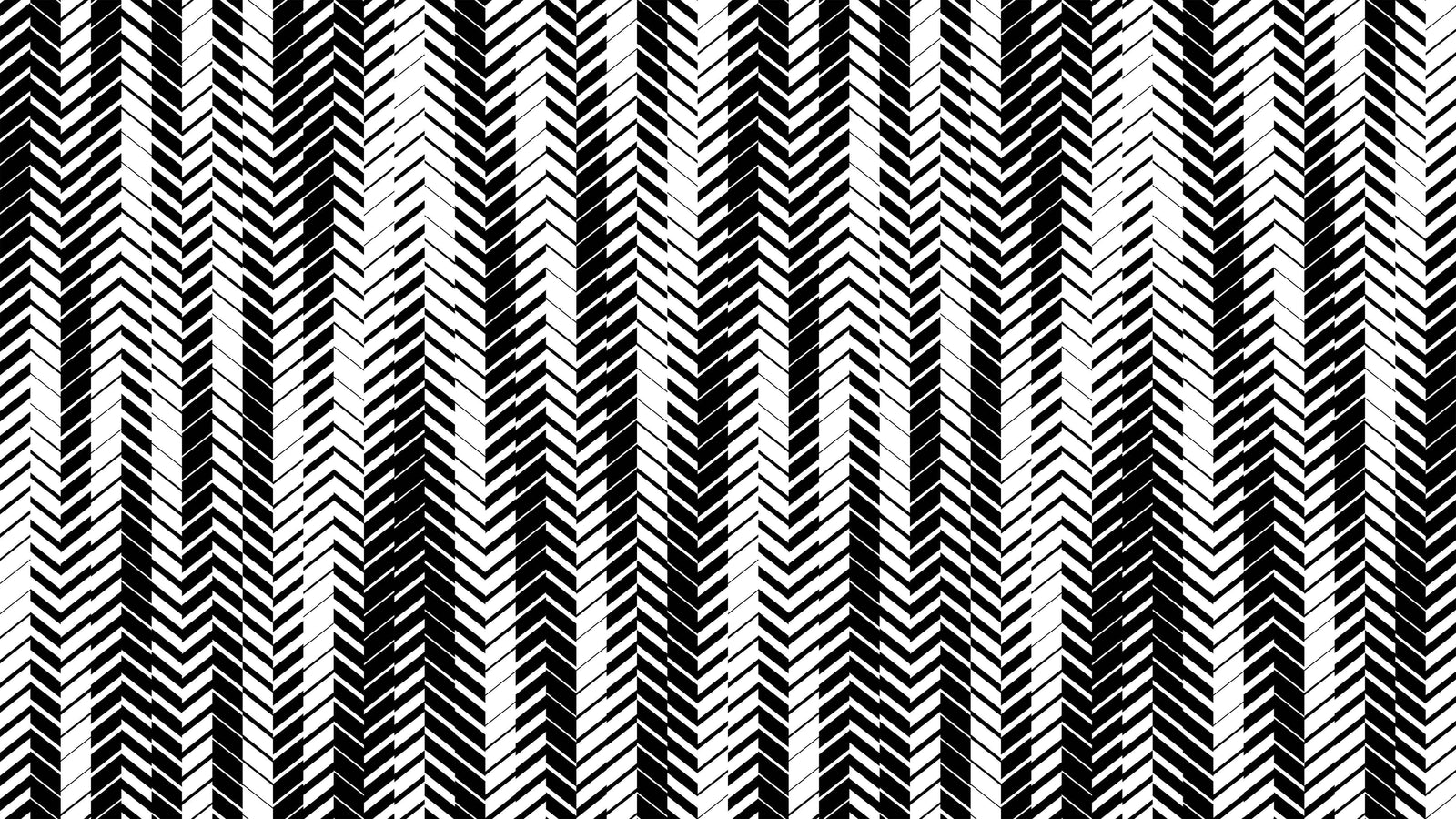 Black and White Minimal Retro Stripes Pattern Wallpaper. #7033