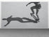 Black and White Skateboard Urban Wall Mural. #7066
