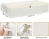 Underbed Storage Box, Clothes Organizer With Sturdy Structure and Reinforced Handles for Blanket, Sheets, Pillows, Towels, Shoes, Beige, 2 Pack, 31.5 x 15.7 x 5.9 Inch