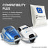 6 Pack of HEPA Bags and 2 Post Filters for the Prolux Phantom and TerraVac Canister Vacuum Cleaners