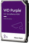 WD Purple 2TB Surveillance Internal Hard Drive HDD - SATA 6 Gb/s, 64 MB Cache, 3.5" - WD20PURZ