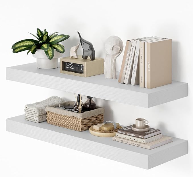 Heimlove 36 Inch Long Floating Shelf for Wall, 12