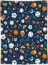 Baseball Football Basketball Sport Theme Throw Blanket 50x40 Inch Soft Fleece Blanket Men Women Gift for Kids Boys Girls for Party Couch Sofa Bed Deco Blankets