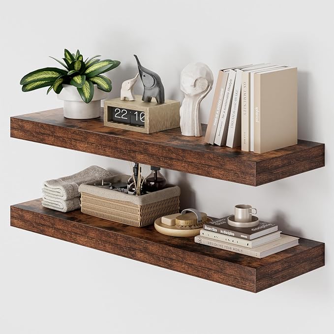 Heimlove 36 Inch Long Floating Shelf for Wall, 12