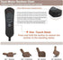 Power Lift Recliner Chair for Adults Elderly Lay Flat Velvet Recliners with Massage Heating, Extended Footrest, Wireless Charging Device, USB Ports, Cup Holder, Lumbar Pillow
