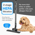 Prolux RS4 Lightweight Bagless Canister Vacuum with HEPA Filtration Premium Button Lock Tools and Automatic Cord Rewind